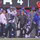 DeSean Jackson heads to end zone, much to. the dismay of Giants head coach Tom Coughlin.